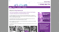 Desktop Screenshot of fairypopins.co.uk